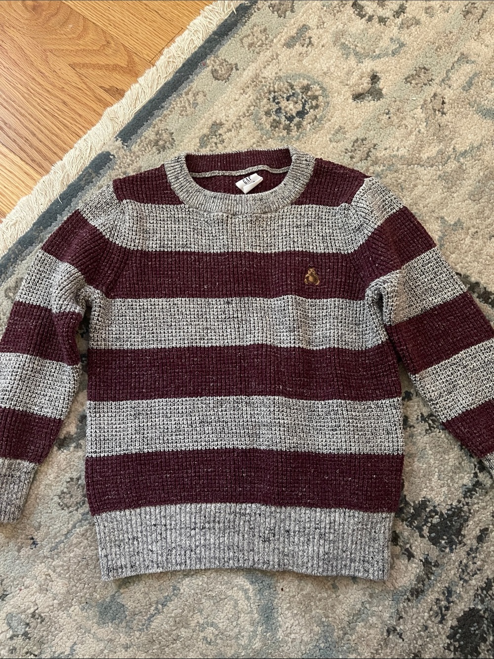 Baby Gap knit striped sweater